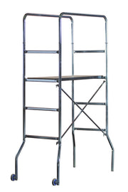TRABATTELLO ACCIAIO ZINC TRIO 60X130XH188 CM- 1,0 pz