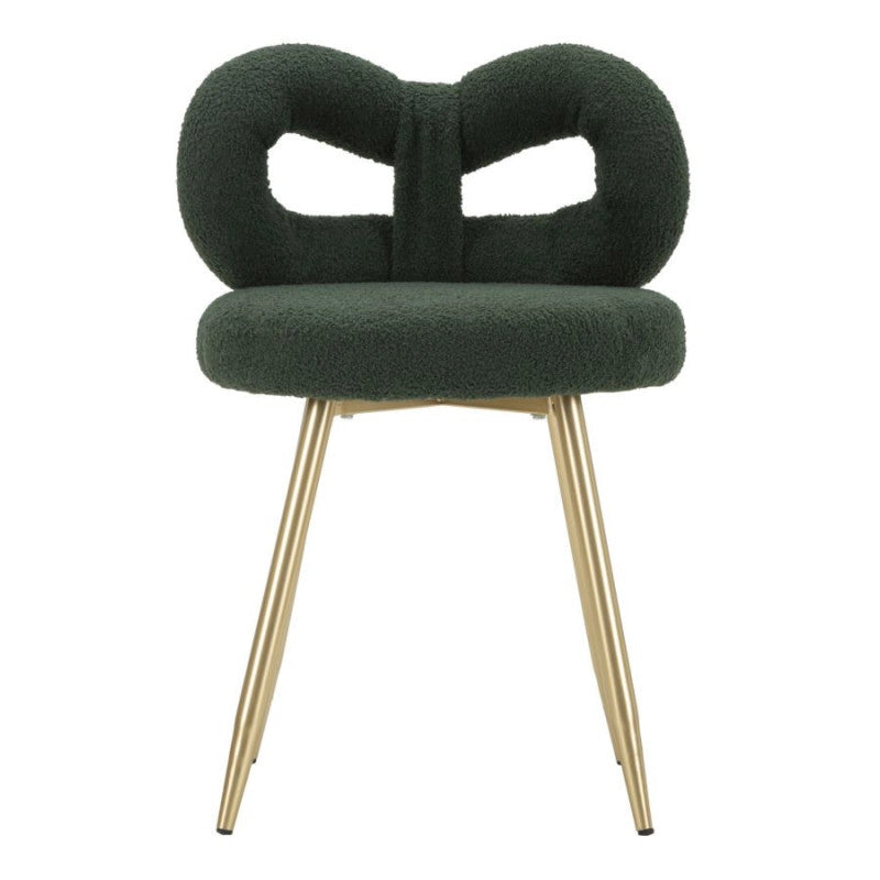 Sedia Mini Ilary Verde cm ø 40x67 (altezza Seduta cm 46)