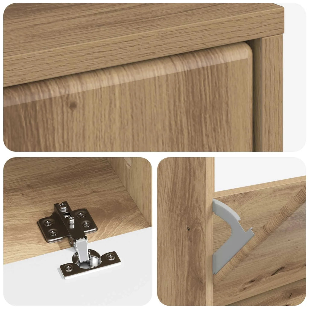 Mobile per scarpe BREDA 78 x 24 x 103 cm Legno ingegnerizzato 897544