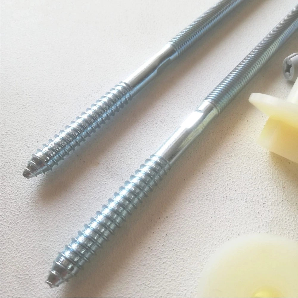 Fischer wd 230 x coppia vitone vite e tassello prolungato per fissaggio lavabi semi incasso