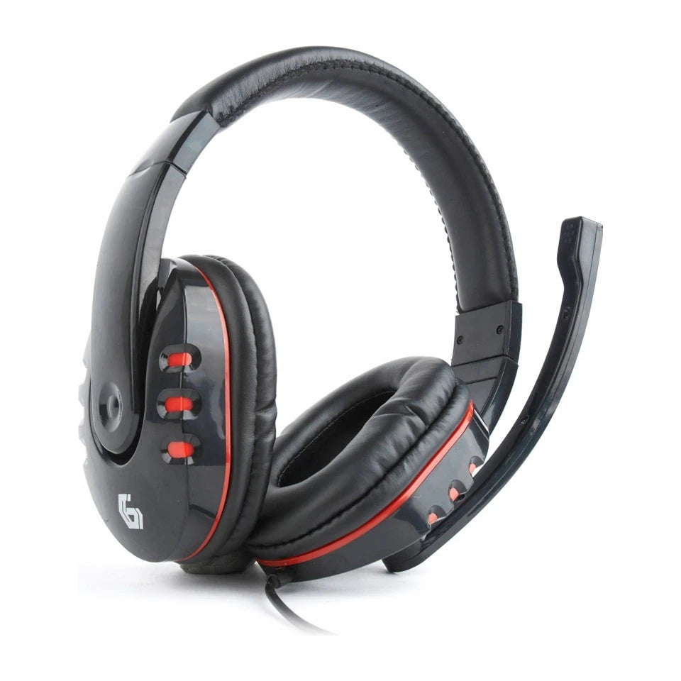 Cuffie/cuffie con filo Gembird GHS-402 a fascia per gaming nere