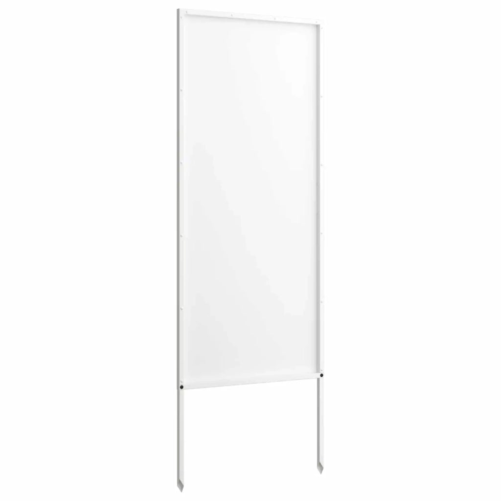 Schermo per privacy in giardino Traforo Bianco 50 x 140 cm CFW2876079