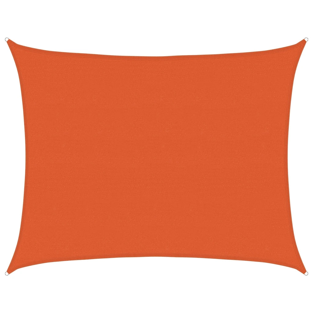 Vela Parasole 160 g/m² Rettangolare Arancione 6x7 m in HDPE 311689