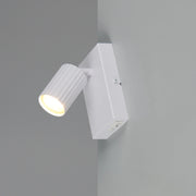 SPOT GU10 SOKA 15CM BIANCO RIGATO