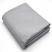Tessuto di cotone 100%, venduto per metro, larghezza 240 cm, tessuto di cotone 100% Oeko-Tex Standard 100, colori omogenei per cucire (grigio, 100 cm)
