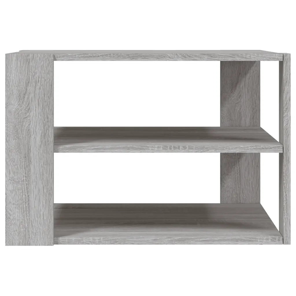 Tavolino Salotto Grigio Sonoma 58x58x40cm Legno Multistrato 834255