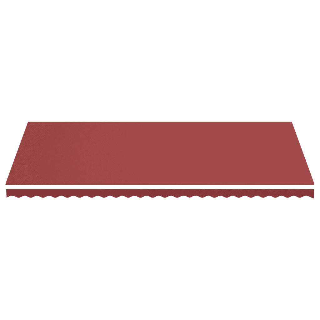 Tessuto di Ricambio per Tenda da Sole-Ricambio telo per tenda da sole Rosso Borgogna 6x3 m