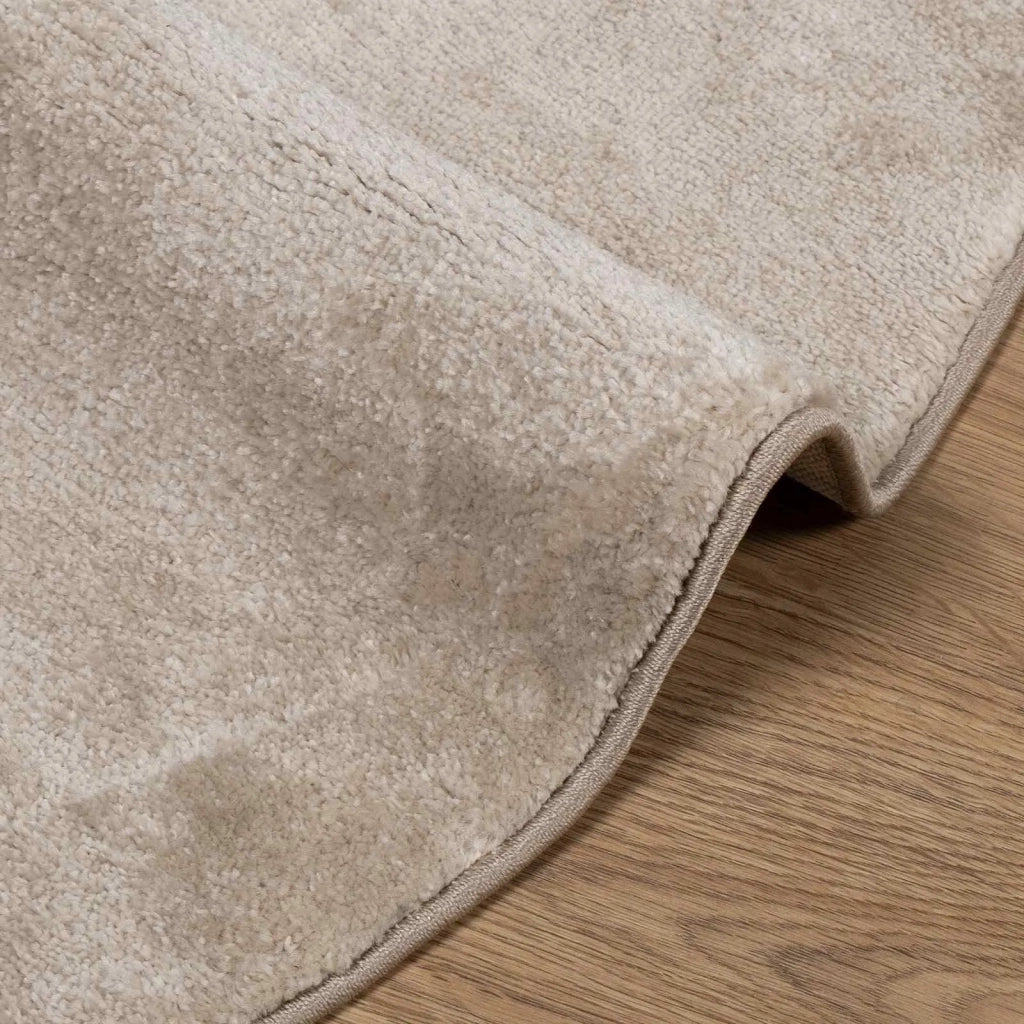 Tappeti per area Rotondo GALATI Beige Ø 200 CM Poliestere