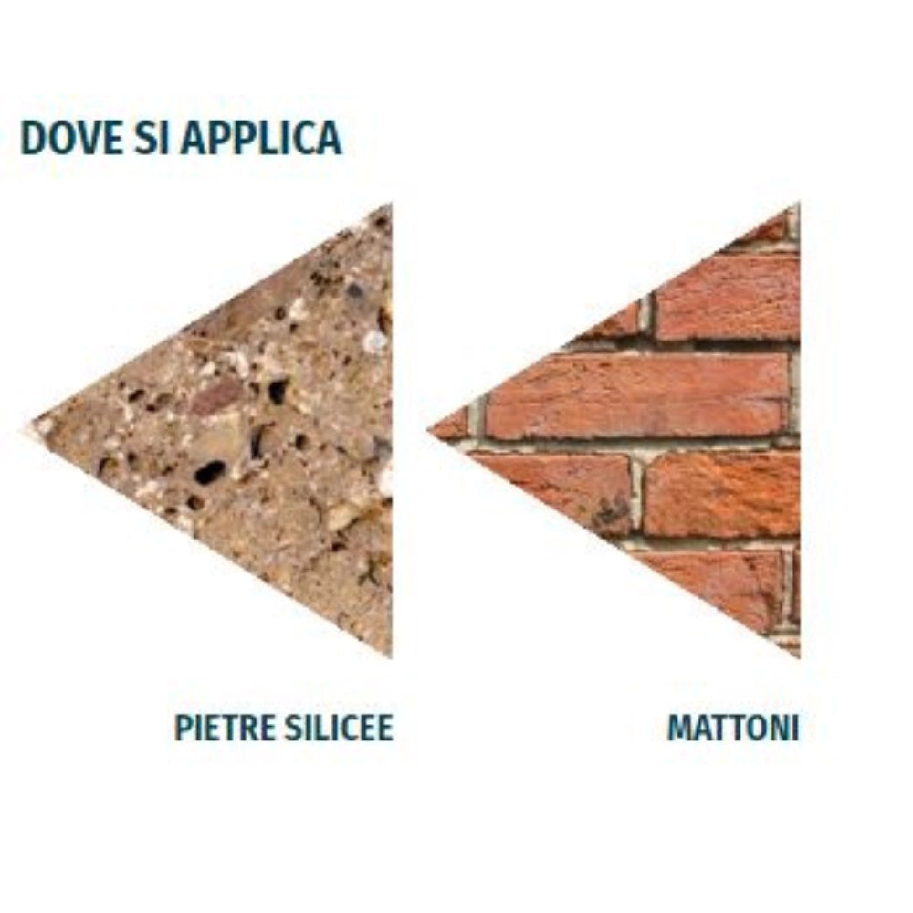 Consolidante a base di silicato di etile a solvente per restauro silietile 1 lt