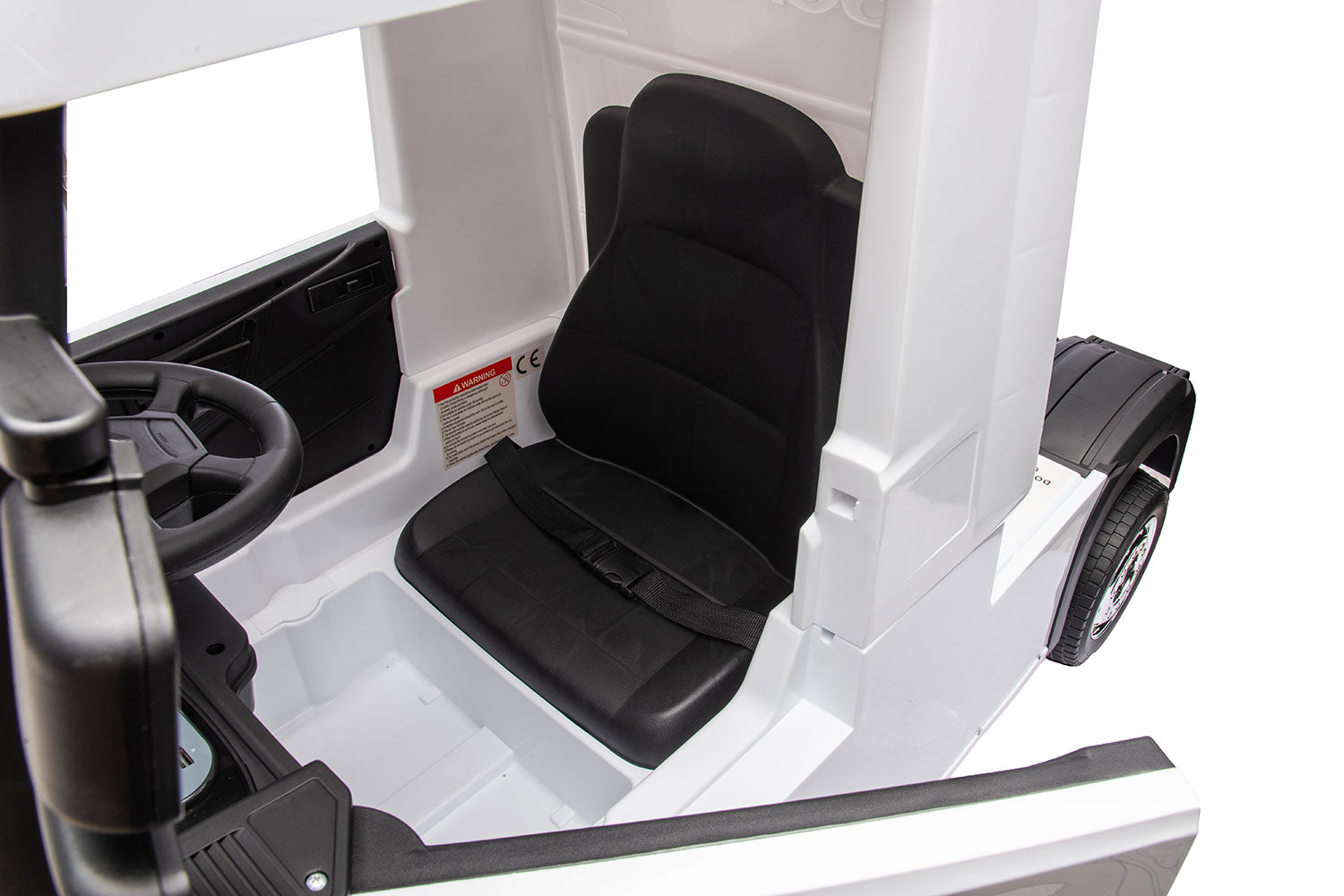 Camion Elettrico per Bambini 126x68x102 cm 24V Scania Bianco