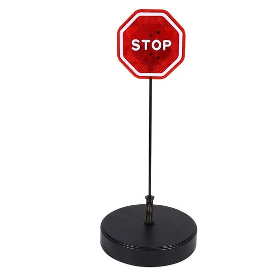 Stopbord LED Automatico a Led Scorrevole - Base Fissa - Senso di Parcheggio - Prevenzione Danni al Veicolo