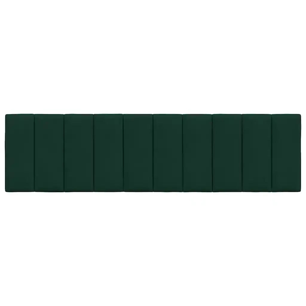 Cuscino Testiera Hanko Verde Scuro 180 cm in Velluto CFW1802986