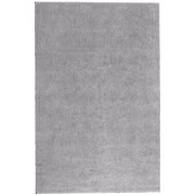 Tappeto Shaggy Grigio Chiaro 200 x 300 cm Moderno Tappeto Rettangolare Trapuntato a Pelo Lungo