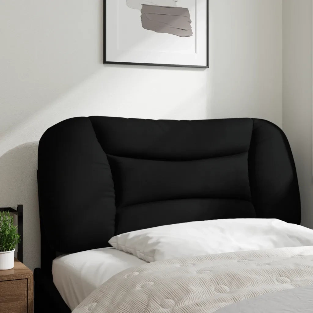 Cuscino Testiera Hvar Nero 90 cm in Tessuto CFW7642777
