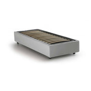 Ayla, Letto Singolo Contenitore Made in Italy, Bianco