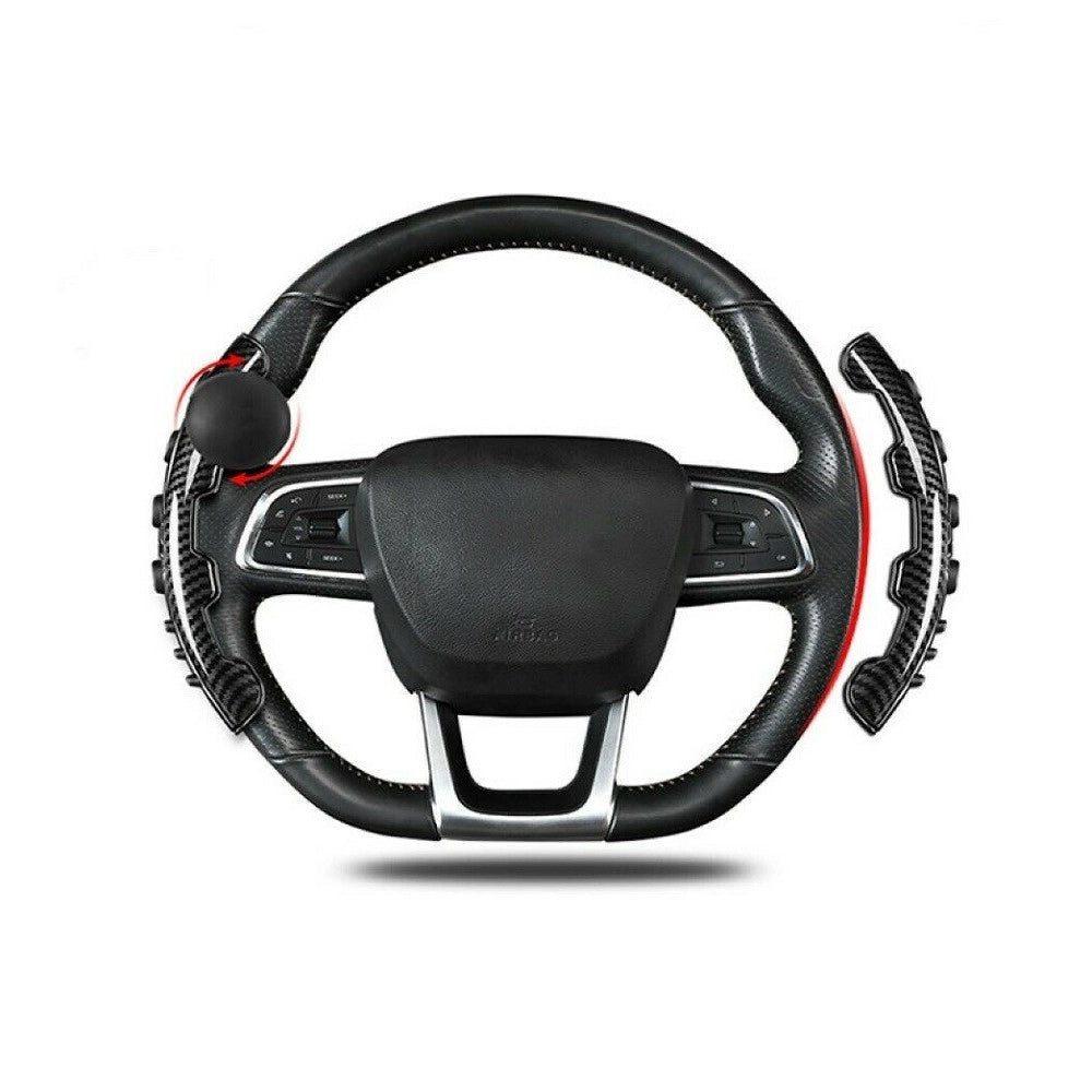 Trade Shop - Set 2 Coprivolante Auto Sportivo Universale In Fibra Abs Copertura Anti Scivolo -