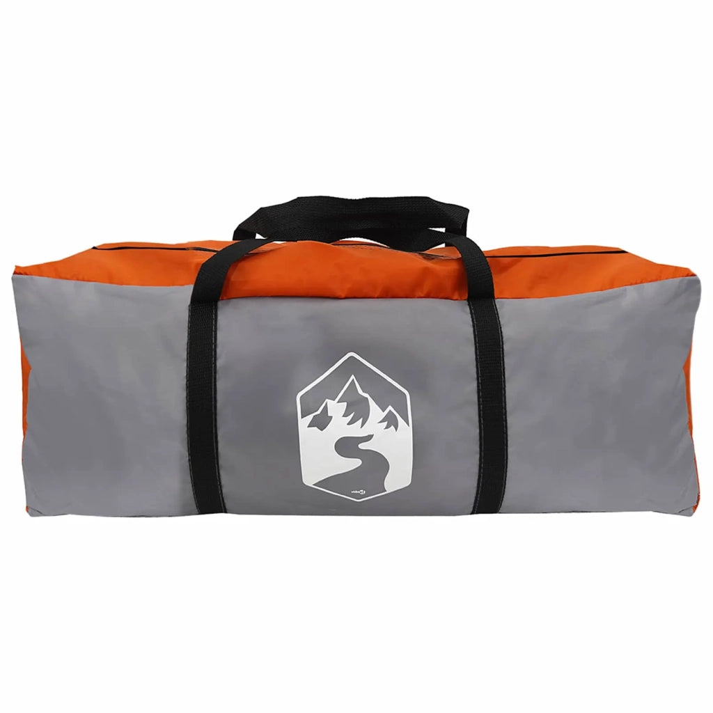 Tenda a baldacchino impermeabile Grigio e arancione 42042212