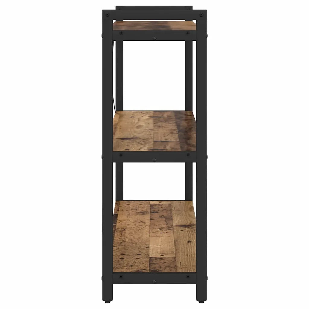 vidaXL Libreria Legno vecchio 80 x 30 x 83 cm Legno multistrato