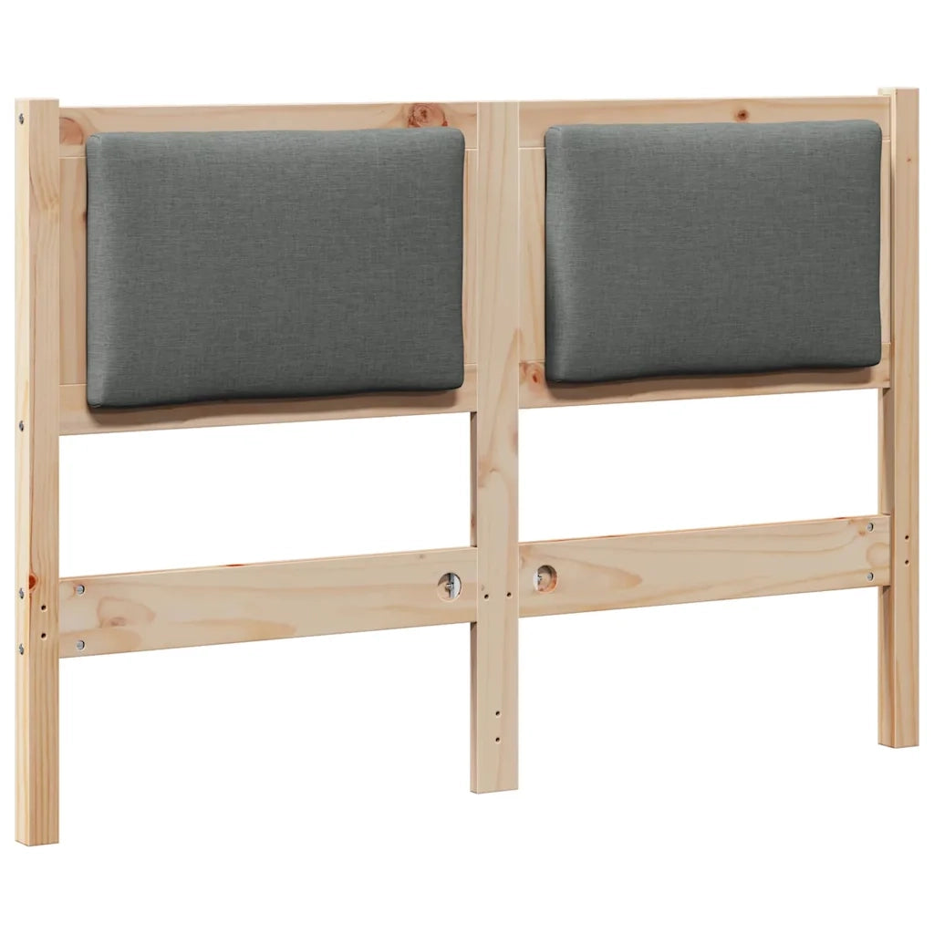 Testiera | Testata Altro Marrone 135 cm Legno di pino massello