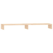 Supporto per monitor 100 x 27 x 10 cm in legno massello di pino 02_0004436