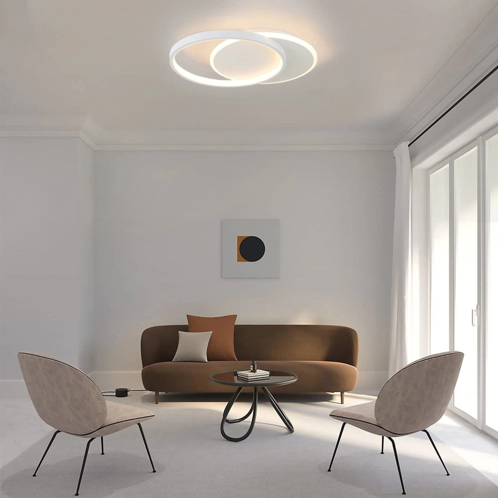 ZMH Lampada da soffitto plafoniera LED dimmerabile moderna per soggiorno corridoio