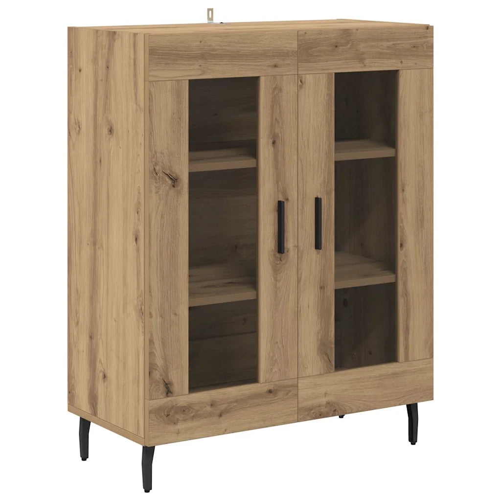 Credenza-Buffet-Armadio da cucina Rovere artigianale 69,5 x 34 x 180 cm 253267