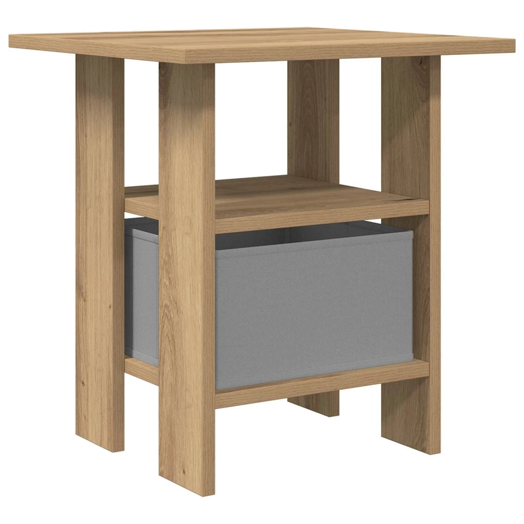 Comodino con cassetto 2 pcs Rovere artigianale 41 x 40 x 45 cm 8000435