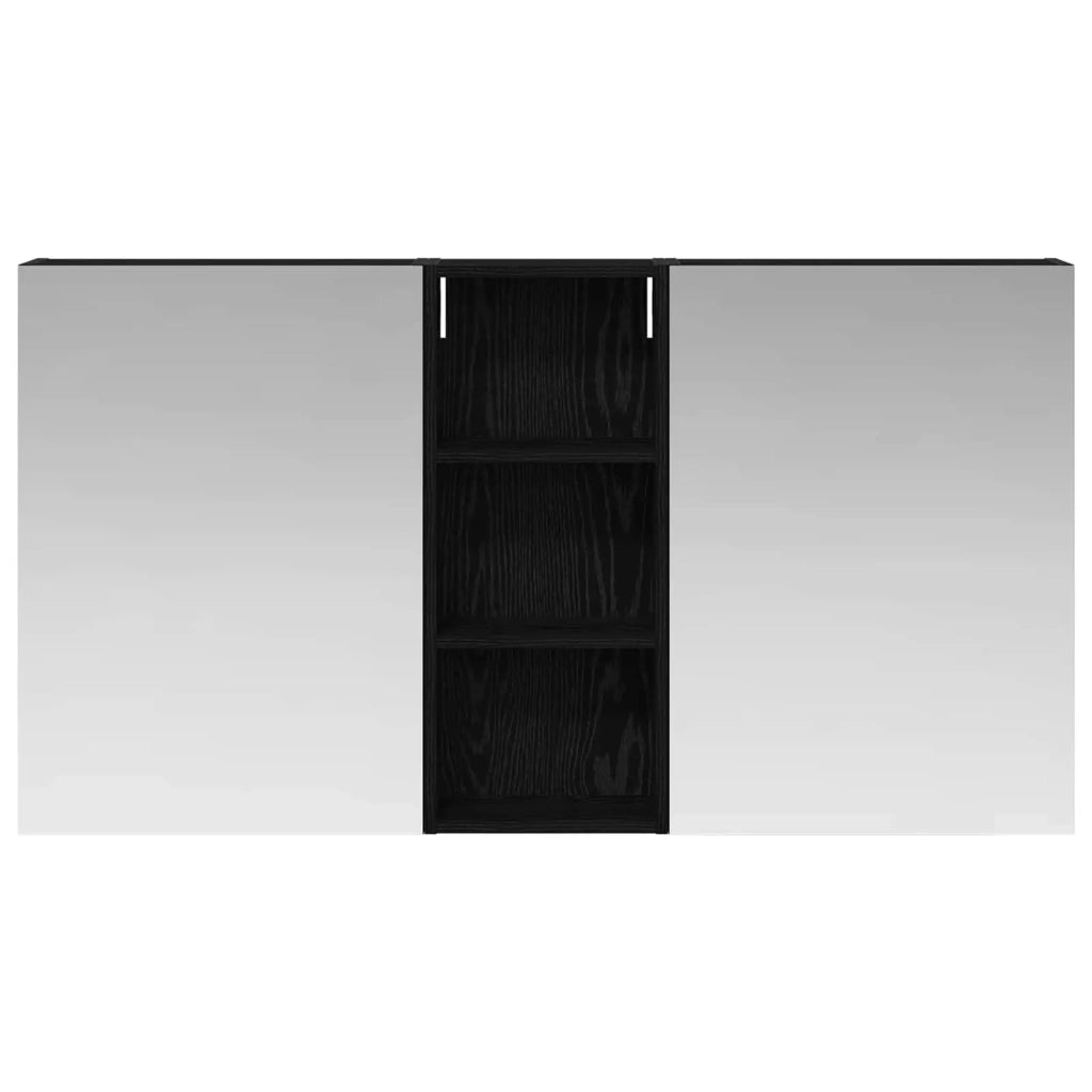 Set di Armadi da Bagno con lo scaffale 3 pcs 130 x 14,5 x 70 cm