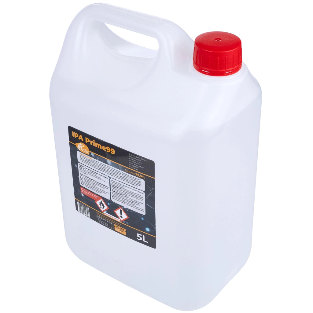 Alcol Isopropilico IPA Prime99 99,9% 5L – Massima Purezza | Pulizia e Sgrassaggio | Uso Professionale e Domestico