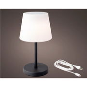 LAMPADA DA TAVOLO SPEAKER H38CM NERA.