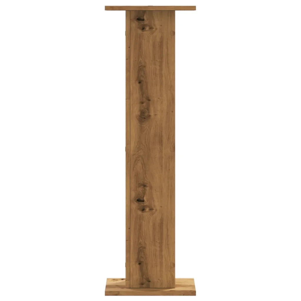 Portavasi mobili per fiori set da 2 fatti a mano legno ingegnerizzato marrone 02_0045287