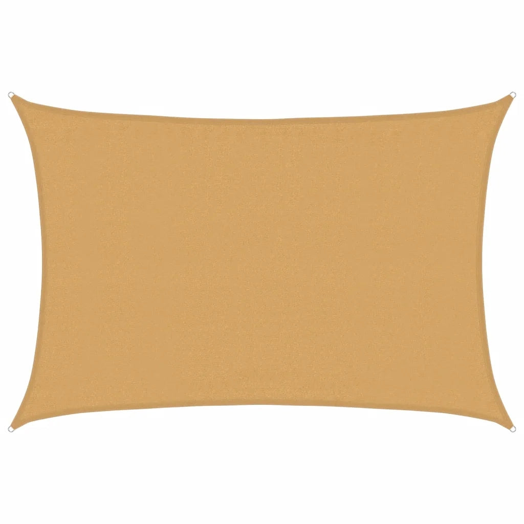 Vela Parasole 160 g/m² Rettangolare Sabbia 3,5x4,5 m in HDPE 4002043