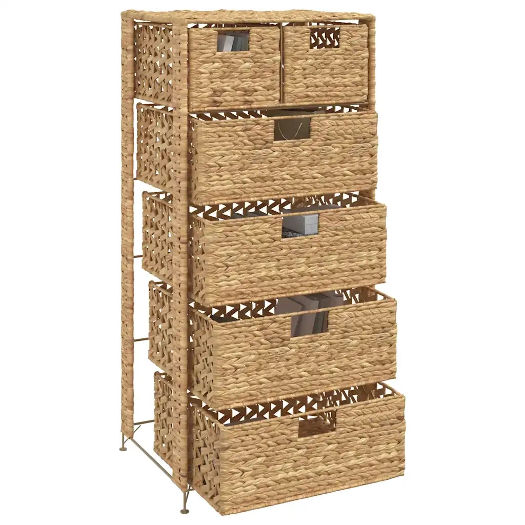 Armadietto Portaoggetti 6 Cesti 47x37x100 cm Giacinto d'Acqua 245493