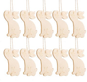 Decorazioni per Pasqua in legno - Dischi di legno - Unico per Pasqua - 20 pezzi