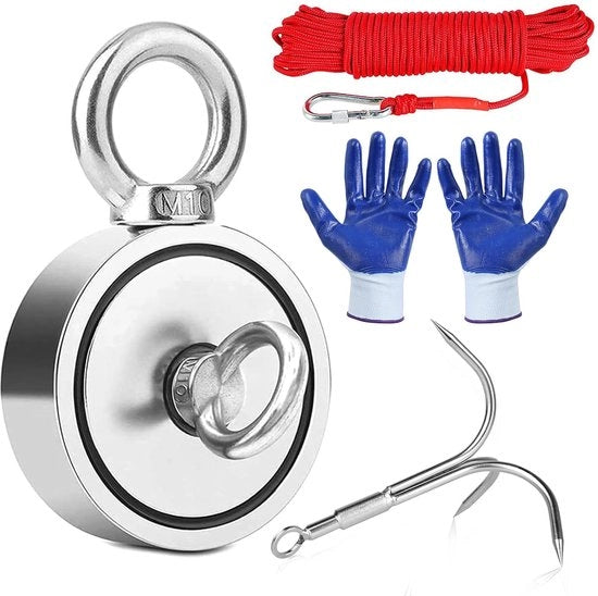 Magneetto Neodymium - Forza di attrazione elevata - 1 pezzo - diametro 67 mm