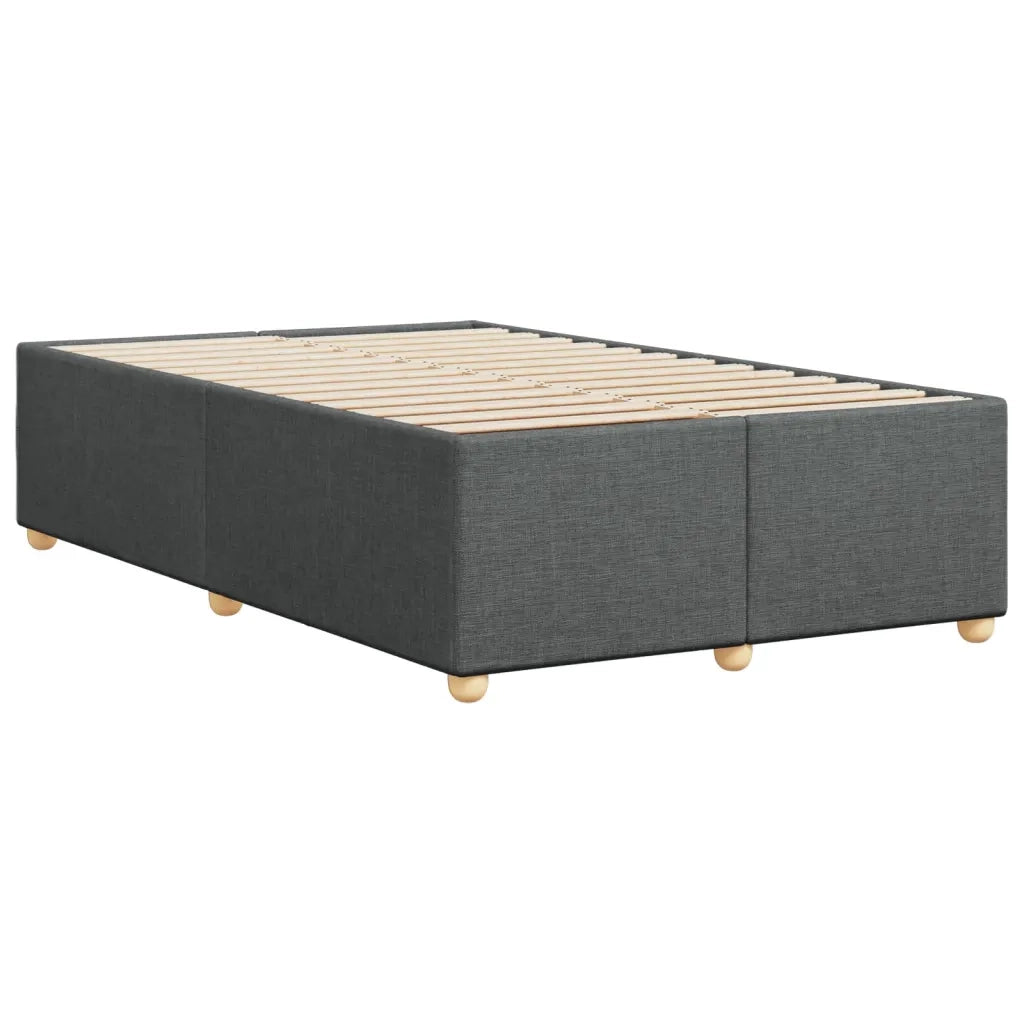 Giroletto senza Materasso Grigio Scuro 120x200 cm Tessuto
