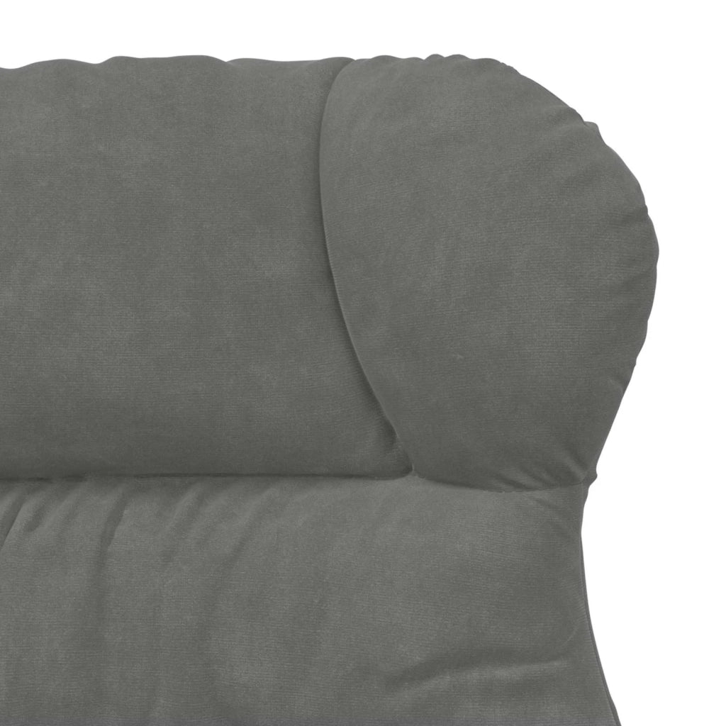 poltrona Grigio scuro 69 x 74 x 93 cm Velluto 42001888