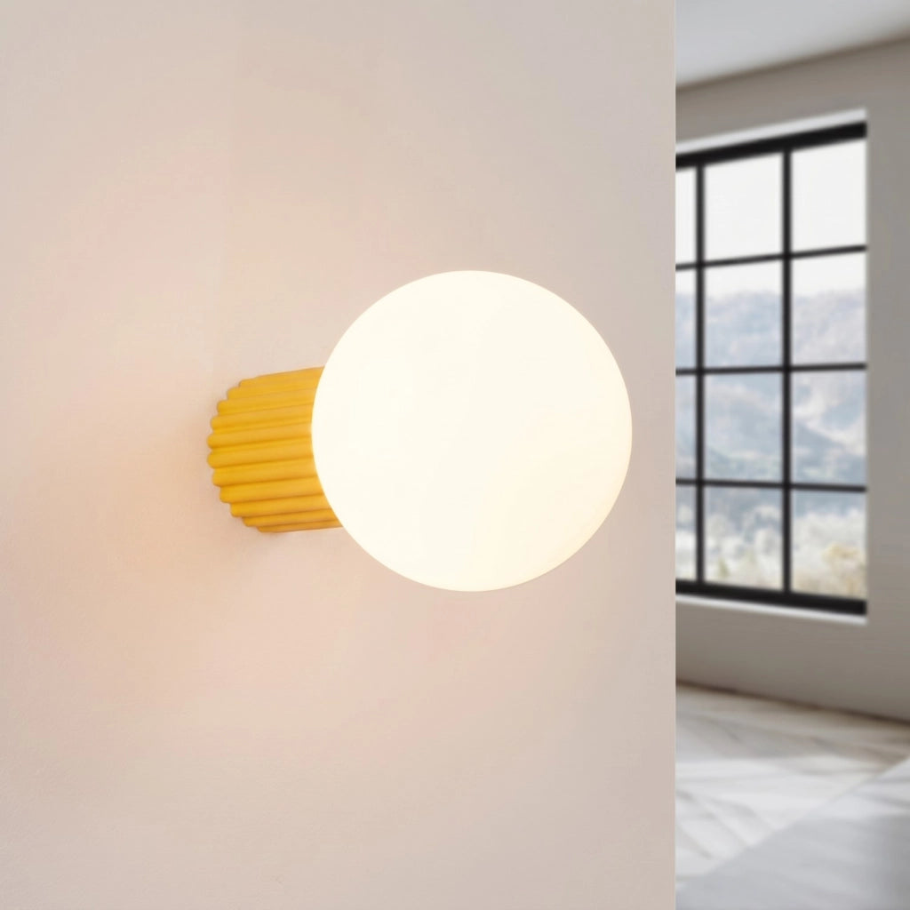 Applique HALO giallo IP44