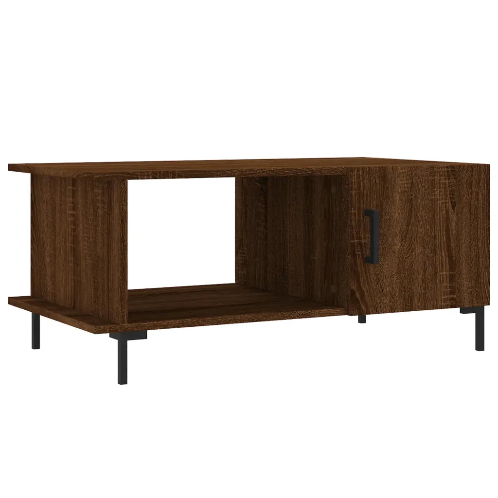 Tavolino da salotto | Tavolino da caff¨¨ | Tavolino da Soggiorno Rovere Marrone 90x50x40cm Legno Multistrato
