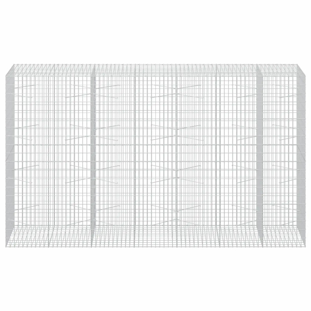 Gabione con Filo da 3,5 mm e Rete da 5x10 cm 350x100x200 cm 3462961