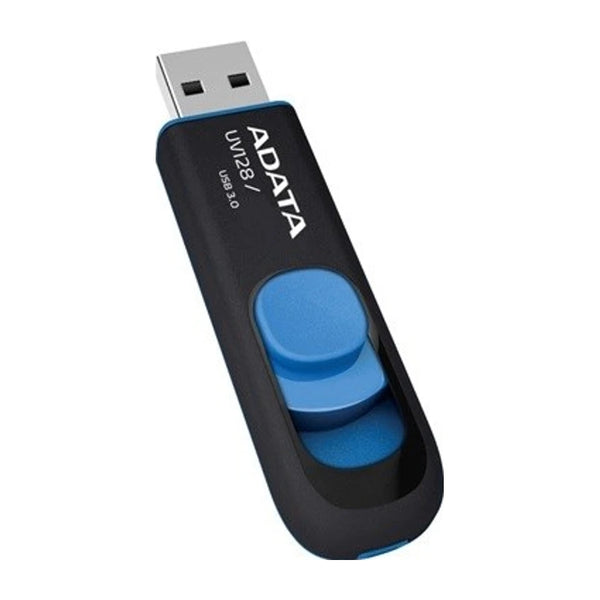 Chiavetta USB ADATA DashDrive UV128 da 32GB USB Tipo-A 3.2 Gen 1 (3.1 Gen 1) Nero, Blu