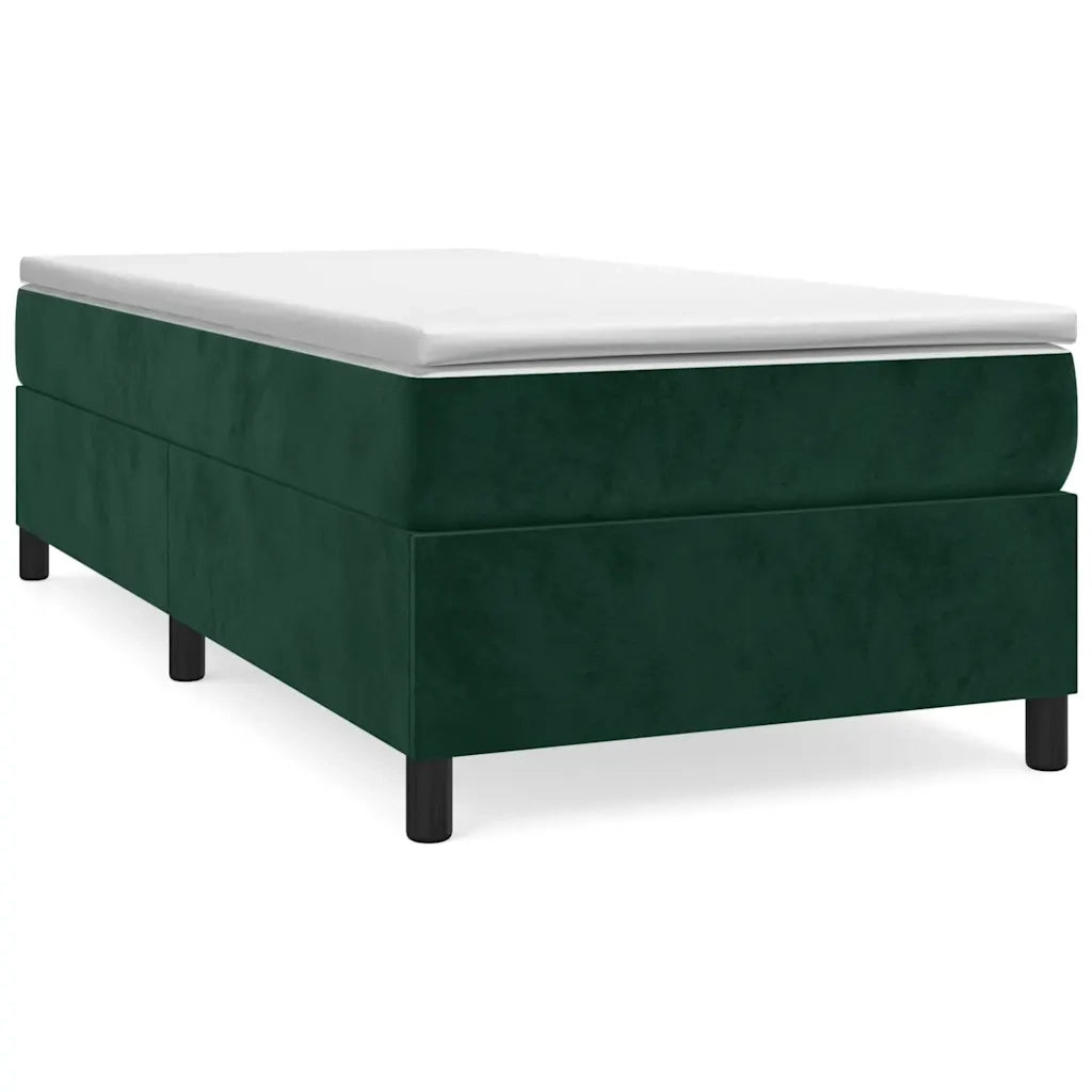 Giroletto a Molle Verde Scuro 100x200 cm in Velluto cod mxl 63727