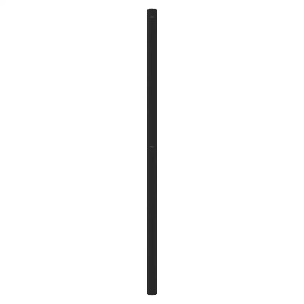 Testiera | Testata di Ricambio in Metallo Nero 200 cm
