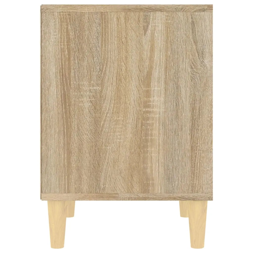 Comodini 2 pz-Set di 2 Tavolino da notte Rovere Sonoma 40x35x50 cm
