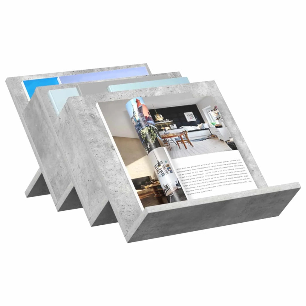 Scaffale per riviste Grigio Concret¨¨ 53 x 40 x 28,5 cm CFW8353091