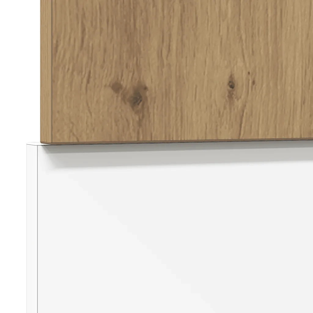 vidaXL Pannello Lavastoviglie “Lyon” Rovere Artigianale 45x3x67 cm
