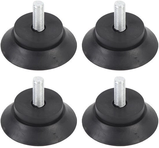 Antislip Meubel Voetjes con Schroeffixazione - 4 Pezzi - Prevenzione di Scalfetti e Danni - Connettore Duraturo - 4 pezzi