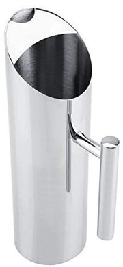 Acquasantone in acciaio inossidabile 2L - Acquasantone con coperchio - Caraffa per servire - Protezione contro il formaggio - Maniglia ergonomico - Disegno resistente alle morsicature - Pitcher