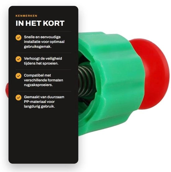 Valvola di sfogo 5cm - Valvola di sicurezza - Aspiratore per giardino - 3L/5L/8L zaino aspiratore - Materiale PP - Installazione facile - Valvola di sicurezza di emergenza