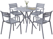 Gartenmцbel-Set Avena mit 4 Stьhlen